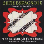 CD 'Tierolff for Band No. 07 - Suite Espagnole' -The Royal Band of the Belgian Air Force