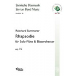 Rhapsodie für Solo Flöte und Blasorchester op. 25 - Reinhard Summerer