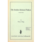 Die beiden kleinen Finken (Solo für 2 Piccolo-Flöten) -Henri Adrien Louis Kling / Arr.Walter Tuschla