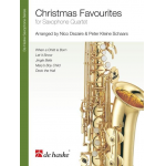Christmas Favourites für Saxophonquartett -Nico Dezaire
