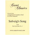 Solveig's Song -Edvard Grieg / Arr.Gerhard Baumann