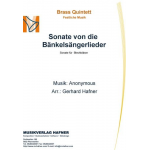 Sonate von die Bänkelsängerlieder -Anonymus / Arr.Gerhard Hafner