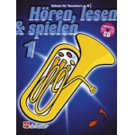 Hören, Lesen & Spielen - Band 1 - Schule für Tenorhorn / Euphonium Bb TC -Jaap Kastelein
