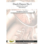 Dutch Dances No. 1 (Hollandse Boerenplof), Saxophone Quartet -Henk Badings