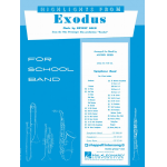 Highlights from Exodus -Ernest Gold / Arr.Alfred Reed