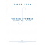 3 Etüden : für Klarinette - Karel Husa