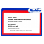 Wiener Philharmoniker Fanfare / Militärmarsch -Josef Ivanovici / Arr.Wilfried Kornmeier