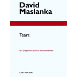 Tears - Full Score / Partitur -David Maslanka