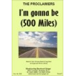 I'm gonna be (500 Miles) -The Proclaimers / Arr.Erwin Jahreis