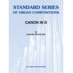 Canon In D-Organ Solo - Johann Pachelbel