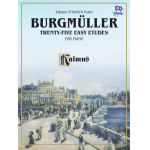 Burgmuller Easy Etudes Op 100 (with CD) - Friedrich Burgmüller
