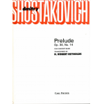 Prelude, Op. 34, No. 14 -Dmitri Shostakovitch / Schostakowitsch / Arr.H. Robert Reynolds