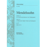 Musik zu ein Sommernachtstraum - Felix Mendelssohn-Bartholdy / Arr. E. /Döhnert Richter