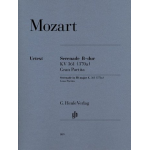 Serenade B-Dur KV361 : - Wolfgang Amadeus Mozart