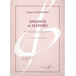 Andante et Allegro pour clarinette et piano -Ernest Chausson / Arr.Robert Fontaine
