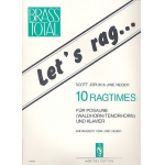 Let's Rag  (10 Ragtimes für Posaune, Horn oder Tenorhorn & Klavier) -Scott Joplin / Arr.Uwe Heger
