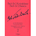 Bach für 2 Kontrabässe Band 2 - Johann Sebastian Bach / Arr. Heinrich Schneikart