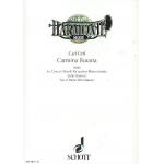 Carmina Burana - Cantiones profanae (Stimmenset ohne Partitur) -Carl Orff / Arr.John Krance