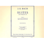 Suites vol.1 (nos.1-2) BWV1007-1008 : -Johann Sebastian Bach