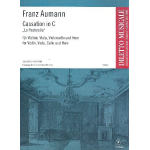Cassation C-Dur : fuer violine, viola, -Franz Joseph Aumann
