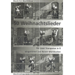 50 Weihnachtslieder für 2 Trompeten in B - Diverse / Arr. Rainer Mühlbacher