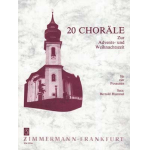 20 Choräle für 4 Posaunen -Bertold Hummel