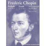 2 Preludes : für 4 Violoncellli - Frédéric Chopin