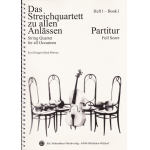 Das Streichquartett zu allen Anlässen Band 1 - Partitur -Alfred Pfortner