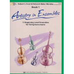 Artistry in Ensembles vol.1 : for string ensemble - Piano Accompaniment