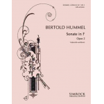 Sonate F-Dur op.2 : für Violoncello - Bertold Hummel