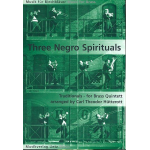 3 Negro Spirituals für 2 Trompeten (B/C), Horn (F/Es), Posaune und Tuba -Traditional Spiritual / Arr.Carl Theodor Hütterott