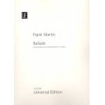 Ballade für Posaune (Tenorsaxophon) (1940) -Frank Martin