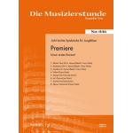 Premiere - Unser erstes Konzert - 8 leichte Spielstücke für Jungbläser -Franz Watz