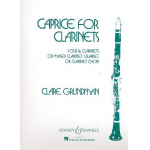 Caprice for Clarinets : for 4 clarinets - Clare Grundman