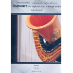 Romanze : für Alphorn und Harfe (Klavier) -Steffen Burkhardt