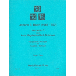 Menuet G major from A.M. Bach Notebook - Johann Sebastian Bach / Arr. Ronald C. Dishinger