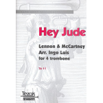 Hey Jude für 4 Posaunen - Paul McCartney John Lennon & / Arr. Ingo Luis