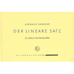 Der lineare Satz : Ein Lehrbuch des Kontrapunktes - Hermann Grabner