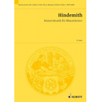 Konzertmusik op.41 für Blasorchester (Studienpartitur) -Paul Hindemith