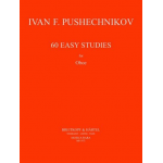 60 easy Studies for Oboe - E. A. Pushechnikov