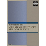 Vier bekannte Stücke aus dem Barock -Johann Sebastian Bach / Arr.Matthias Berkel