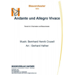 Andante und Allegro Vivace - Rondo für 2 Klarinetten und Blasorchester - Gerhard Hafner