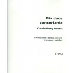 10 duos concertants -Claude Henry Joubert