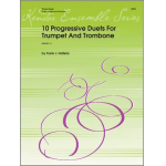 10 Progressive Duets For Trumpet And Trombone -Frank Halferty