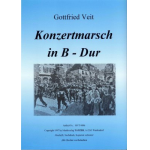 Konzertmarsch in Bb-Dur - Gottfried Veit