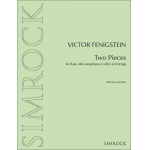 2 Pieces : für Flöte (Altsaxophon, Violine) - Victor Fenigstein