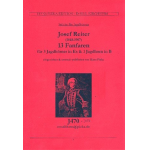 13 Fanfaren für 3 Jagdhörner - Joseph Reiter