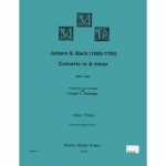Violin Concerto No 1 in A Minor, BWV 1041 - Johann Sebastian Bach / Arr. Ronald C. Dishinger