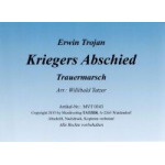 Kriegers Abschied (Trauermarsch) -Erwin Trojan / Arr.Willibald Tatzer