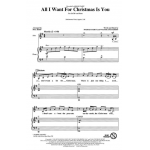All I Want for Christmasn (CD) - Mariah Carey & Walter Afanasieff / Arr. Mac Huff